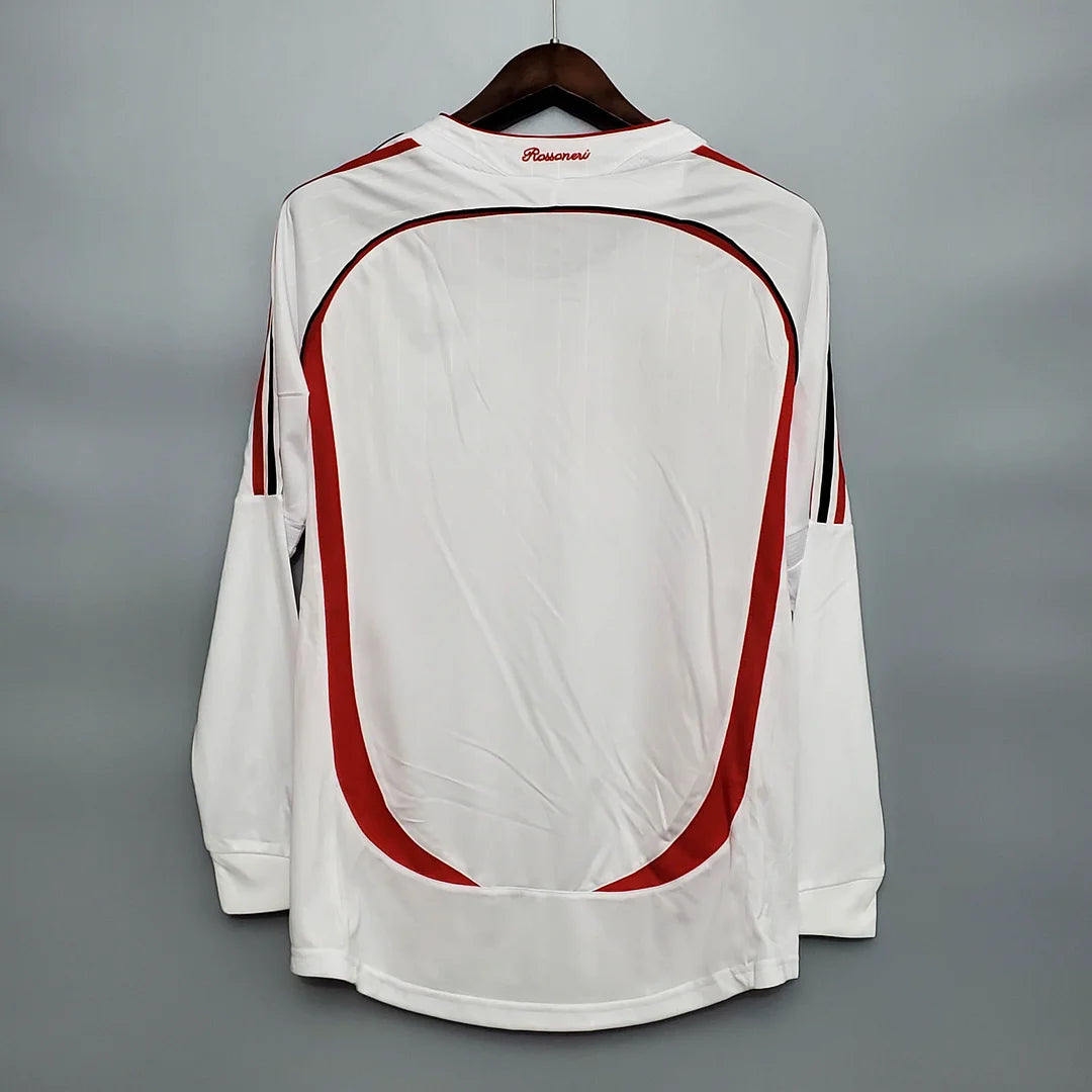 AC Milan 06/07 Long Sleeve Champions League Final Classic Retro Shirt - Kaka