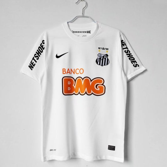 Santos Home Retro Football Shirt 2011/2012 Neymar Jr